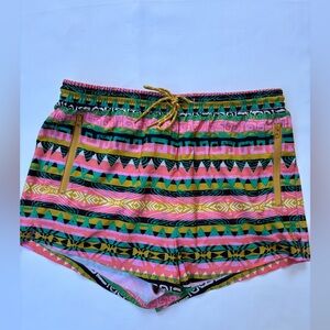 Billabong Multicolor Patterned Women Shorts